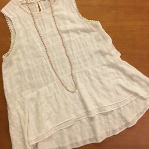RESERVED WhoWhatWear sleeveless blouse